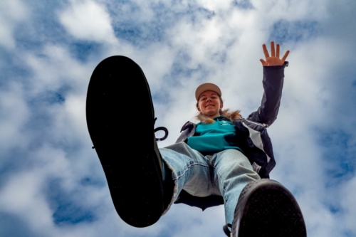Delphine Catau ”Walking in the sky”
