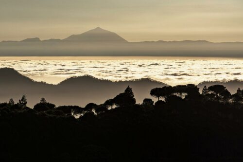 Christine Fromain<br>Mont Teide<br>Silhouette